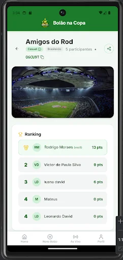 Download Bolão na Copa Terbaru – Tebak Skor Seru Bersama Teman - Screenshot 6