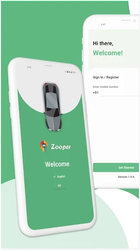 Download Zooper Driver Terbaru – Transportasi Karyawan & Taksi - Screenshot 1