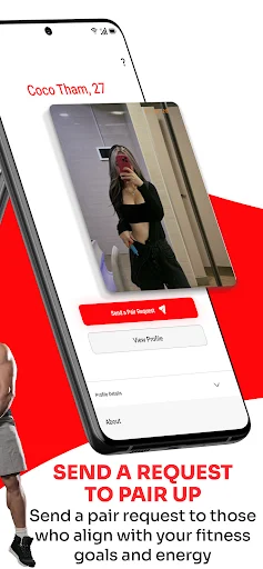 Download FitPair Terbaru – Temukan Teman Olahraga & Raih Hadiah - Screenshot 3