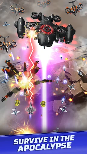 Download Red Hunt: jets action shooter Terbaru – Game Aksi Seru - Screenshot 8
