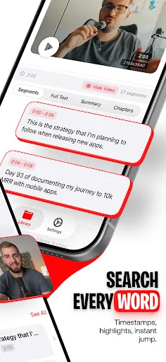 Download Video Transcriber: VidNotes – Transkrip AI Youtube Gratis - Screenshot 3