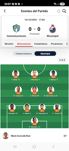 Download Fútbol Chapín Terbaru – Jadwal Pertandingan & Notifikasi - Screenshot 3
