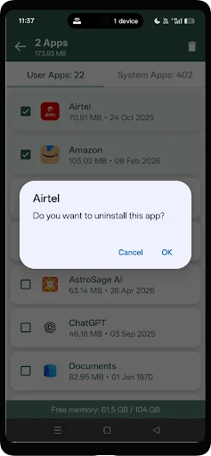 Download Uninstall Apps – App Remover Terbaru – Hapus Aplikasi Cepat - Screenshot 3