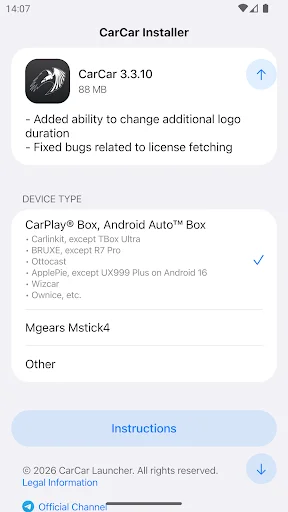 Download CarCar Installer Terbaru – Pendamping Launcher Terbaik - Screenshot 1