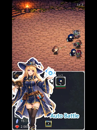 Download Cursed Relics & Dungeon Terbaru – RPG Idle Seru - Screenshot 7