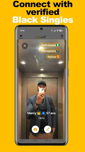 Download Afrosmeet Terbaru – Cari Jodoh Komunitas Kulit Hitam - Screenshot 6
