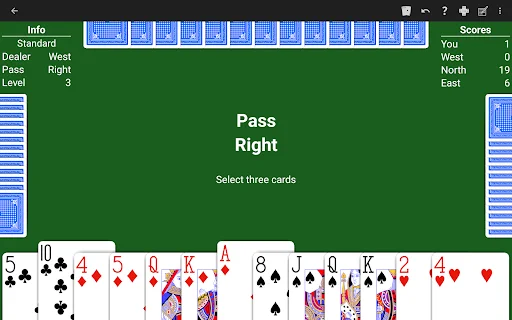 Download Hearts – Expert AI Terbaru – Main Kartu Pintar Gratis - Screenshot 19