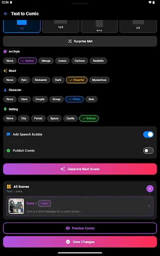 Download ComiForge Terbaru – Buat Seni Komik AI Gratis - Screenshot 21