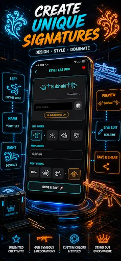 Download Pro Name Style: Elite Symbols Terbaru – Nickname Keren FF - Screenshot 6