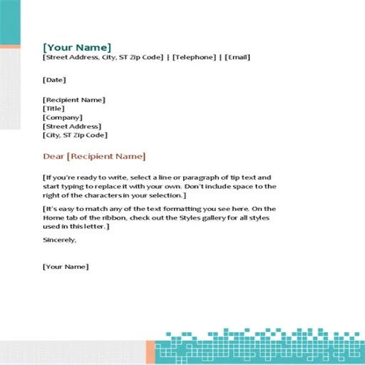 Unduh Business Letter Templates – Template Surat Bisnis Gratis - Screenshot 23