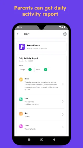 Download Fleedu: Aplikasi PAUD & Daycare Terbaik di Indonesia - Screenshot 2