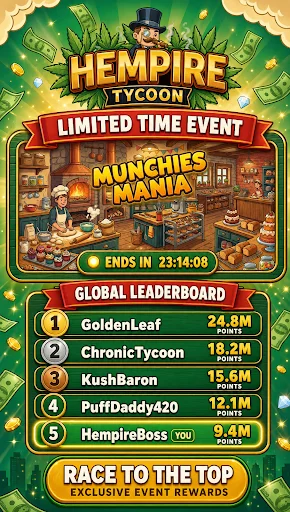 Download Hempire Tycoon – Weed Idle Terbaru – Game Simulasi Bisnis - Screenshot 4