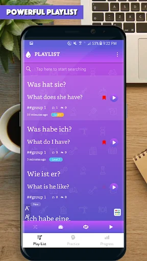 Download German Sentence Master Terbaru – Belajar Bahasa Jerman - Screenshot 1