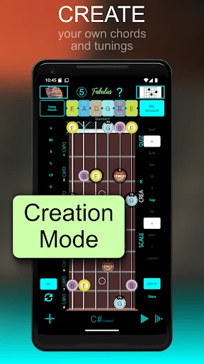 Download FABULUS: Any Guitar Chord Quiz Terbaru – Belajar Kunci Gitar - Screenshot 5