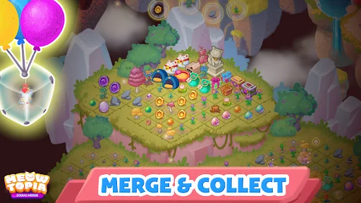 Download Meowtopia: Zodiac Cat Merge Terbaru – Koleksi Kucing Lucu - Screenshot 6