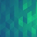 Download Blue/Green Cubes Terbaru – Tema Estetik & Minimalis
