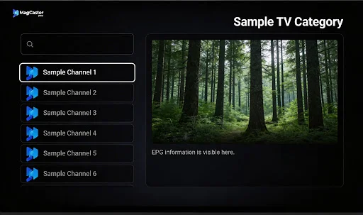 Download MagCaster IPTV Terbaru – Pemutar Streaming Cepat & Gratis - Screenshot 6
