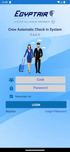 Unduh Egyptair CACS Terbaru – Sistem Check-in Kru Efisien - Screenshot 2