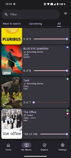 Download WatchList Terbaru – Lacak Serial TV Favorit Anda Gratis - Screenshot 6