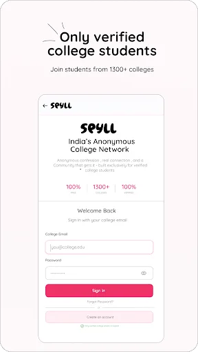 Download Spyll: Chat Anonim Kampus Terbaru – Aplikasi Gratis - Screenshot 8