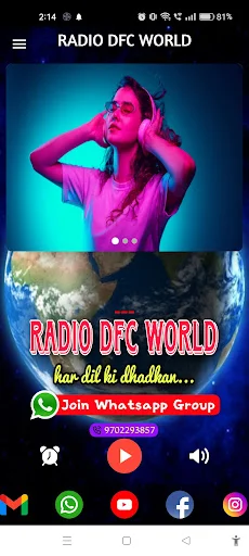 Download Radio DFC World Terbaru – Aplikasi Radio Online Gratis - Screenshot 2