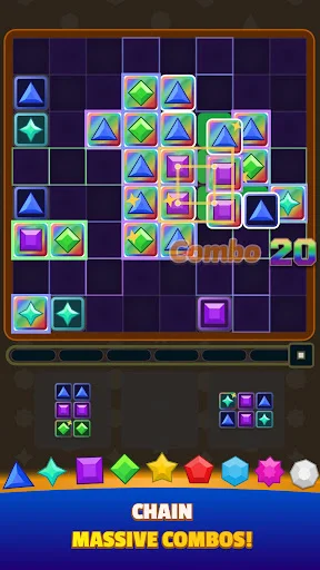Download Matrys – Block Match Puzzle Terbaru – Game Teka-teki Seru - Screenshot 3