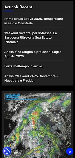 Download Meteo Sardegna Terbaru – Prakiraan Cuaca Akurat Gratis - Screenshot 5