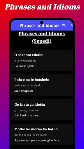 Download Sepedi Translation Terbaru – Penerjemah Bahasa Gratis - Screenshot 7