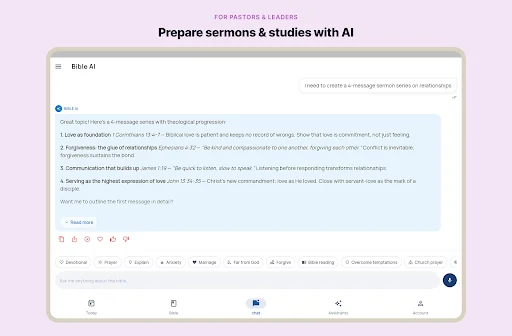 Download Bible AI: Study & Devotional – Panduan Alkitab Digital - Screenshot 18