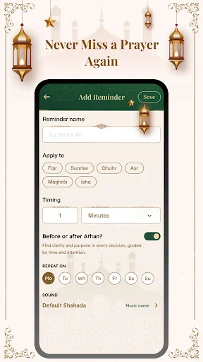Download Prayer Time: Qibla, Azan & Dua – Jadwal Sholat Akurat - Screenshot 8