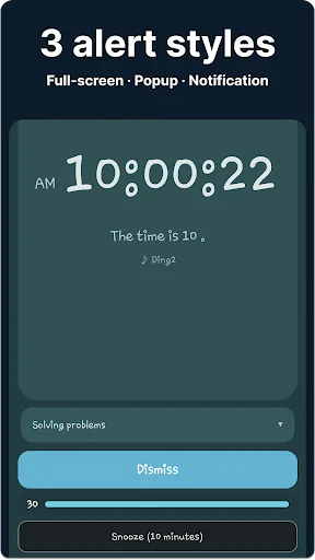 Download Hourly Reminder – Mid Alarm APK Terbaru – Pengingat Waktu - Screenshot 4