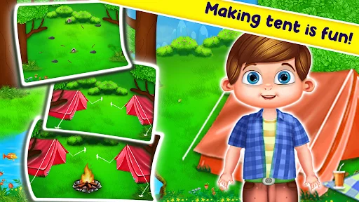 Download School Camping Fun Activity Terbaru – Game Edukasi Seru - Screenshot 8