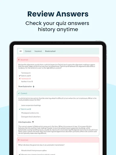 Download ASE Test Prep: Auto Exam 2026 – Latihan Soal Otomotif - Screenshot 9