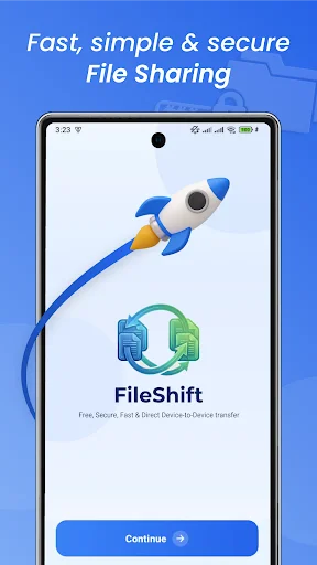 Download FileShift Terbaru – Kirim File Tanpa Kuota Gratis - Screenshot 1