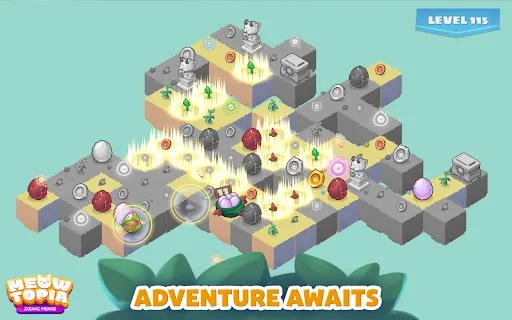 Download Meowtopia: Zodiac Cat Merge Terbaru – Koleksi Kucing Lucu - Screenshot 24