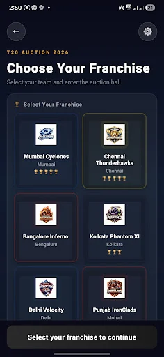 Unduh Cricket Auction: Team Builder Terbaru – Simulasi Lelang Seru - Screenshot 4