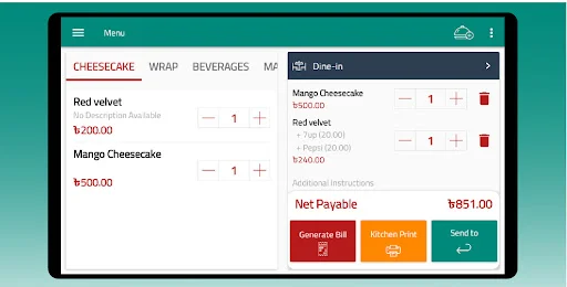RestroGreen POS – Aplikasi Kasir Restoran Terbaik & Efisien - Screenshot 9