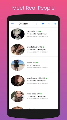 Download Real Chat – Aplikasi Kencan Terbaru, Temukan Jodohmu - Screenshot 2