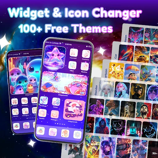 Download Theme, Widget & Icon changer – Ubah Tampilan HP Gratis - Screenshot 1