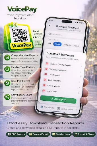 Download Alert Voice Pay UPI Soundbox Terbaru – Notifikasi Suara - Screenshot 5