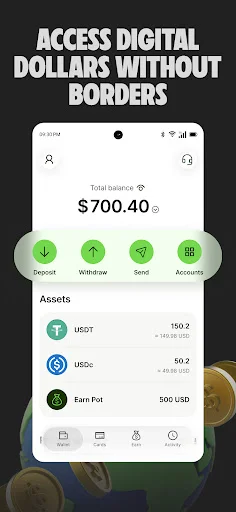 Download Rise: Digital Dollar Wallet Terbaru – Simpan & Hemat Dolar - Screenshot 2