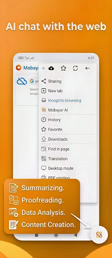 Download Mobayar Browser dengan AI Terbaru – Cepat dan Aman - Screenshot 2