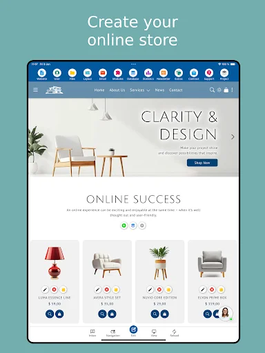 Download Website Builder – bluetronix Terbaru – Buat Website Gratis - Screenshot 10