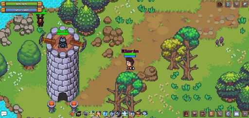 Download Definya 2D MMORPG Terbaru – Game RPG Pixel Seru - Screenshot 3