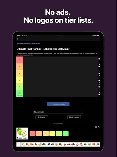 Download TierMaker Terbaru – Buat Tier List Keren Gratis - Screenshot 7