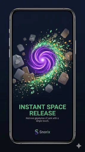Download Snorix Phone Cleaner Terbaru – Pembersih Sampah Cepat - Screenshot 1