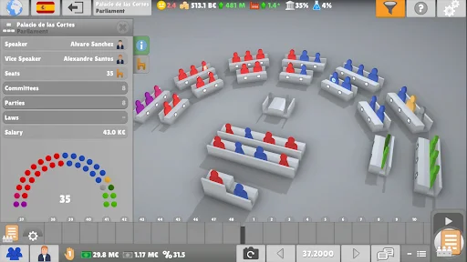 Download Lawgivers II Terbaru – Simulasi Politik Strategis - Screenshot 14
