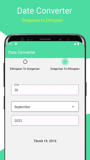 Download Ethiopian Calendar Terbaru – Konverter Tanggal Gratis - Screenshot 15