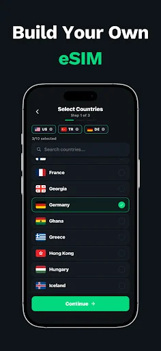 Download Simbye: eSIM Internet Terbaik – Data Unlimited 190+ Negara - Screenshot 5