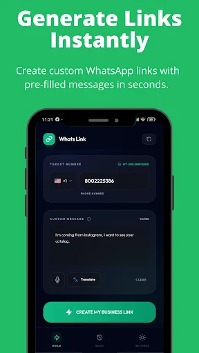 Download Whats Link Terbaru – Buat Tautan & QR Code Gratis - Screenshot 1